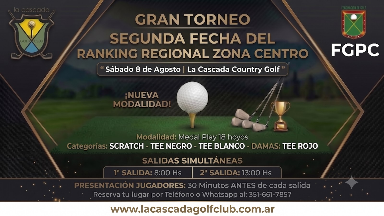 Torneo Federación de Golf Provincia de Córdoba